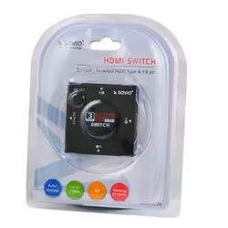 Savio CL-26 commutateur vidéo HDMI
