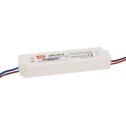 Mean Well - Transformateur led 18W 180-264V à 12V dc étanche IP67 LPH-18-12 LPH-18-12