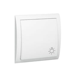 Kontakt-Simon MS1/11 commutateur électrique Bouton-poussoir Blanc
