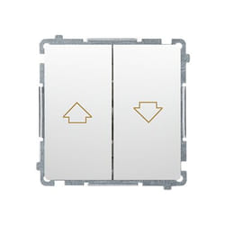 Kontakt-Simon BMZ1.01/11 commutateur électrique Blanc