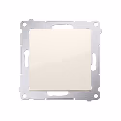 Kontakt-Simon DW1.01/41, Plastique, Blanc, IP20, IP44, 250 V, 10 A, 75 mm