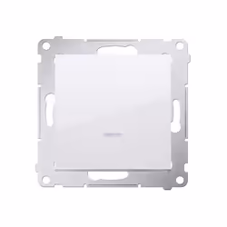 Kontakt-Simon DW1L.01/11, Plastique, Blanc, IP20, IP44, 250 V, 10 A, 75 mm