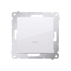 Kontakt-Simon DW1L.01/11 commutateur électrique Blanc