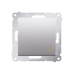 Kontakt-Simon DD1.01/43 commutateur électrique Bouton-poussoir Argent