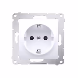 Kontakt-Simon DGSZ1Z.01/11, Blanc, Plastique, IP20, 250 V, 75 mm, 42,5 mm