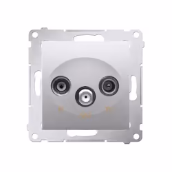 Kontakt-Simon DASK.01/43, Argent, Plastique, IP20, 75 mm, 41 mm, 75 mm