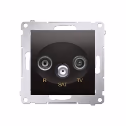 Kontakt-Simon DASK.01/48, Anthracite, Plastique, IP20, 75 mm, 41 mm, 75 mm