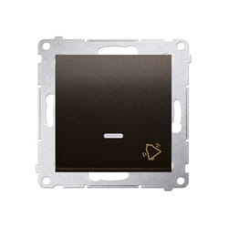 Kontakt-Simon DD1L.01/46 commutateur électrique Bouton-poussoir Bronze