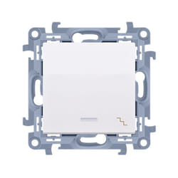 Kontakt-Simon CW6L.01/11 commutateur électrique Blanc