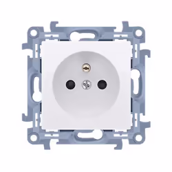 Kontakt-Simon CGZ1.01/11, Blanc, Plastique, IP20, 250 V, 77 mm, 37,5 mm