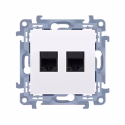 Kontakt-Simon C62E.01/11, Blanc, Plastique, IP20, 77 mm, 43 mm, 77 mm