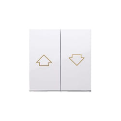 Kontakt-Simon DKZP1/11 commutateur électrique Bouton-poussoir Blanc