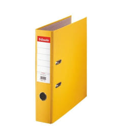 Esselte Plastic Lever Arch File, Economy Yellow 75 mm classeur à anneaux