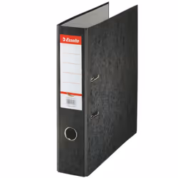 Esselte Cardboard binder Rainbow, 75mm, A4, Noir, 7,5 cm, 72 mm, 318 mm, 428 g