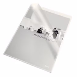 Esselte 18203, A4, Polypropylène (PP), Transparent, 1 pochettes, 220 mm, 1 mm