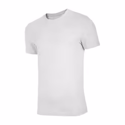 4F NOSH4TSM00327M, Tee-shirt, Adulte, Mâle, Gris, Monochromatique, Activité / Extérieur
