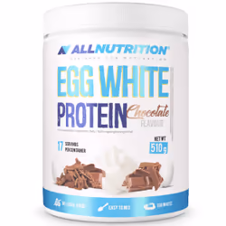 ALLNUTRITION Egg White Protein, Poudre, Protéines d'œuf, Chocolat, 22 g, 94 kcal, 319 kcal