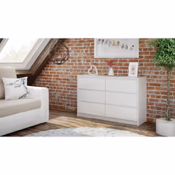Topeshop K120 BIEL 2X3 Commode