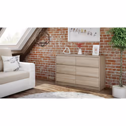 Topeshop K120 SONOMA 2X3 Commode