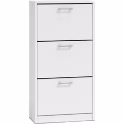 Topeshop PAULA BIEL, Fermé, Blanc, Tableau à particules, 600 mm, 1160 mm, 16 mm
