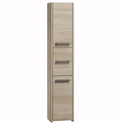 Topeshop S33 SONOMA, Chêne, Sur pied, 6 étagères, 2 portes(s), Tableau à particules, Mat