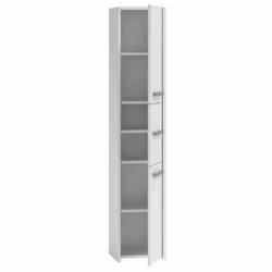 Topeshop S33 BIEL armoire de rangement de salle de bain Blanc