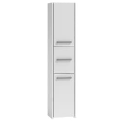 Topeshop S43 BIEL armoire de rangement de salle de bain Blanc