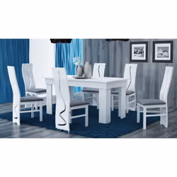 Topeshop SO MADRAS BIEL Table à café, latérale et de salon Table basse Forme libre 4 pieds