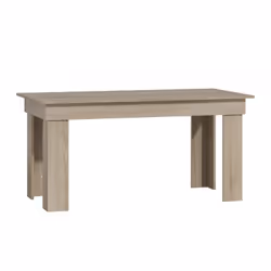 Topeshop SO MADRAS SONOMA, Table basse, Forme libre, 4 pieds, Chêne