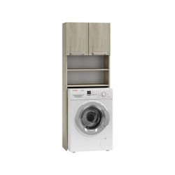 Topeshop PRALKA POLA SONOMA armoire de rangement de salle de bain Chêne