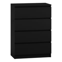 Topeshop M4 CZERŃ Commode