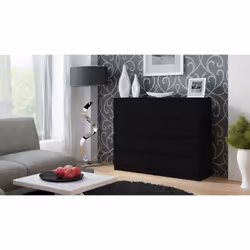 Topeshop M8 120 CZERŃ Commode