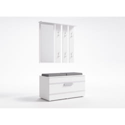 Topeshop GAR OPAL BIEL armoire d’entrée