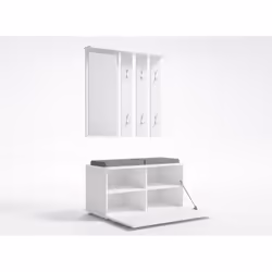 Topeshop GAR OPAL BIEL armoire d’entrée