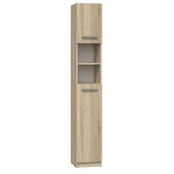 Topeshop MARBELA SONOMA armoire de rangement de salle de bain Chêne