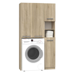 Topeshop ZESTAW MARPOL DD SONOMA armoire de rangement de salle de bain Chêne