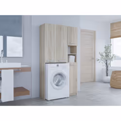 Topeshop ZESTAW MARPOL DD SONOMA armoire de rangement de salle de bain Chêne