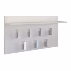 Topeshop WIESZAK 2F BIEL MAT, Tableau à particules, Blanc, 7 pièce(s), 700 mm, 200 mm, 400 mm