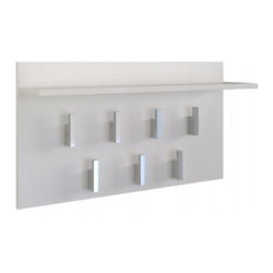 Topeshop WIESZAK 2F BIEL MAT cintre Blanc