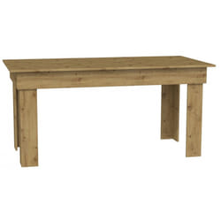 Topeshop SO MADRAS ARTISAN Table à café, latérale et de salon Table basse Forme libre 4 pieds