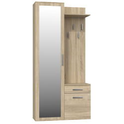 Topeshop GAR DUO SONOMA armoire d’entrée