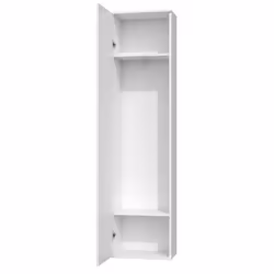 Topeshop DUO SZAFKA BIEL placard et armoire de chambre à coucher 2 étagères 1 portes(s) Blanc