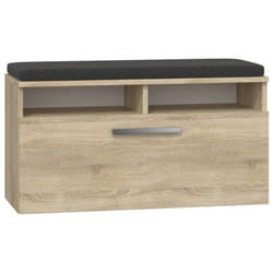 Topeshop RIVA SZAFKA SONOMA Organisateur pour chaussures Fermé Chêne