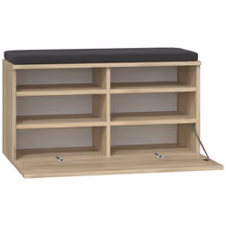Topeshop RIVA SZAFKA SONOMA Organisateur pour chaussures Fermé Chêne