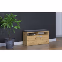 Topeshop RIVA SZAFKA ARTISAN Organisateur pour chaussures Fermé Chêne