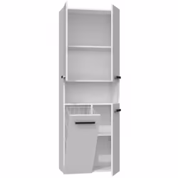 Topeshop NEL 1K DK BIEL armoire de rangement de salle de bain Blanc