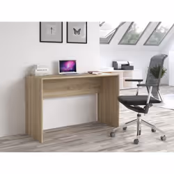 Topeshop BIURKO PLUS SONOMA bureau d'ordinateur Couleur chêne