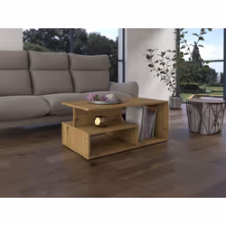 Topeshop PRIMA ARTISAN Table à café, latérale et de salon Table basse Forme libre 1 pieds