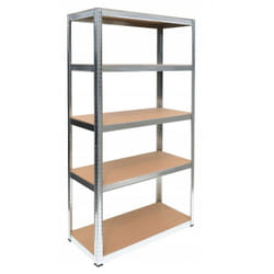 Topeshop REGAŁ G9040 support de stockage d'outils de jardin Autonome Acier galvanisé, Panneaux MDF