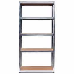 Topeshop REGAŁ G9040 support de stockage d'outils de jardin Autonome Acier galvanisé, Panneaux MDF